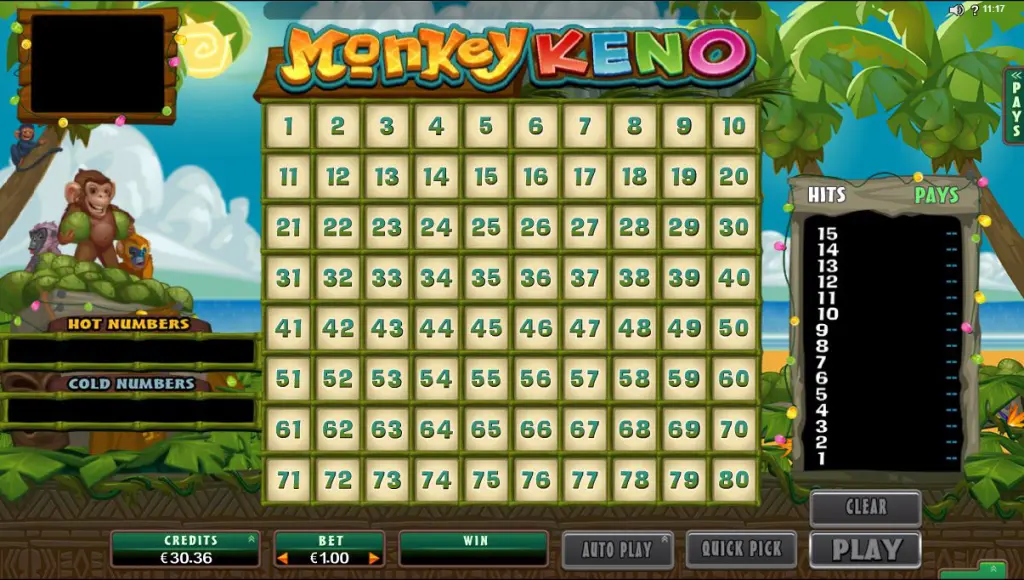 Monkey keno juego monkey-keno-juego