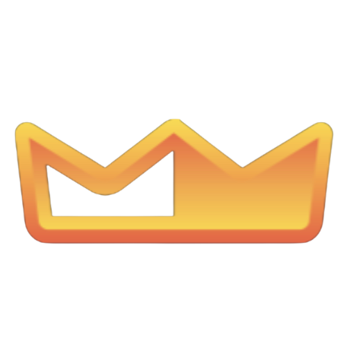betitall logo auksinė karūna