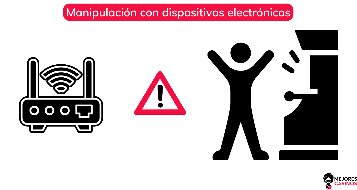 hackear una m&aacute;quina tragamonedas con dispositivos electr&oacute;nicos