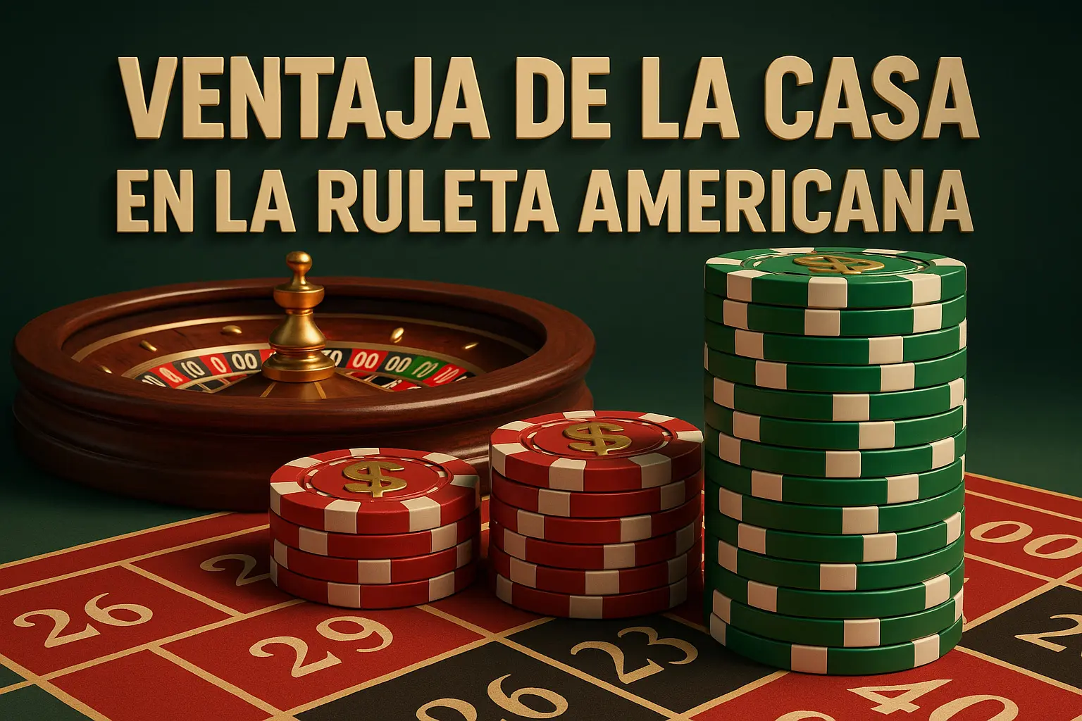 Ventaja de la Casa Ruleta Americana