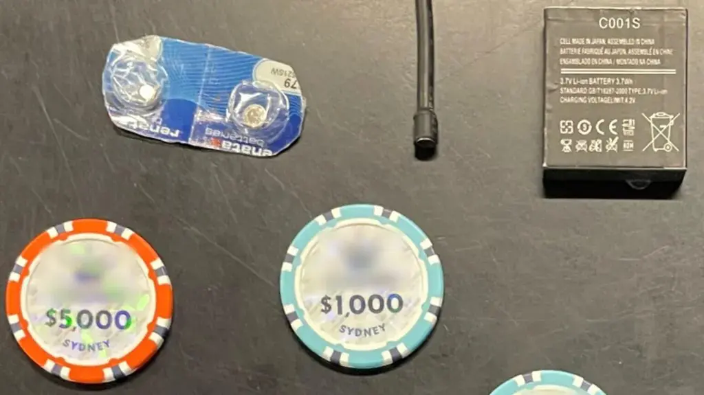 Cámara oculta usada por la pareja para hacer trampas medidas-contra-el-fraude-en-los-casinos