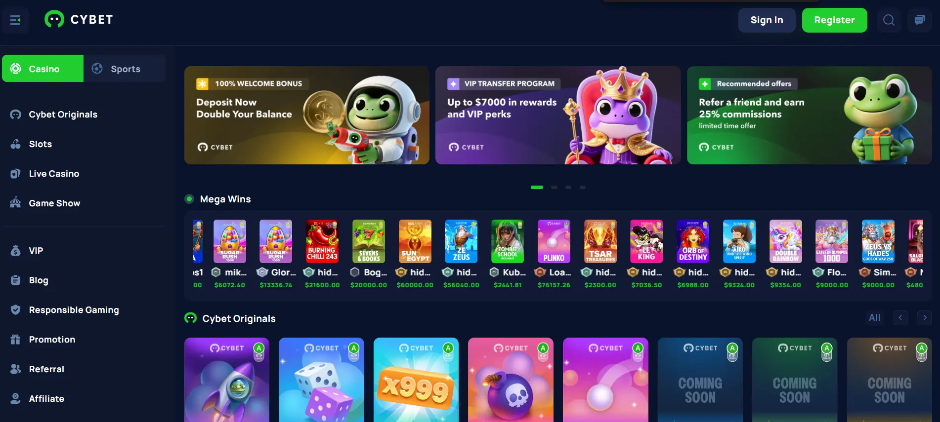 Cybet Casino Cybet-cripto-casino